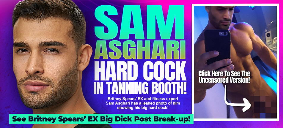 sam asghari dick