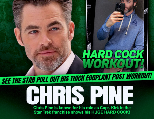 chris pine cock