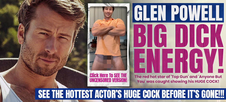 glen powell cock