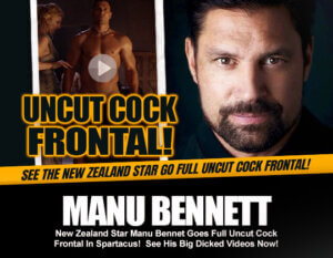 manu bennett cock dick penis