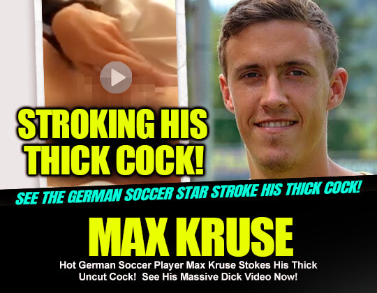 max kruse dick cock penis uncut video soccer hung