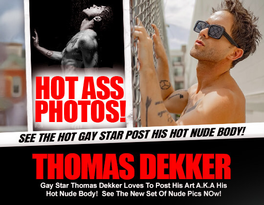 thomas dekker nude ass body abs