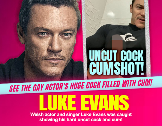 luke evans dick naked