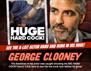 george clooney cock naked