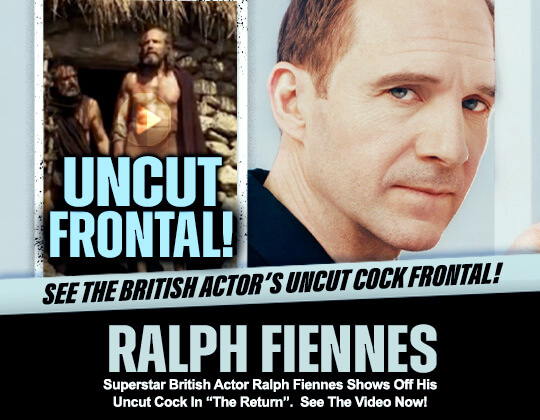 ralph fiennes dick cock penis uncut nude naked