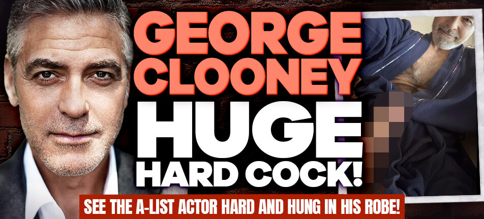 george clooney dick penis nude